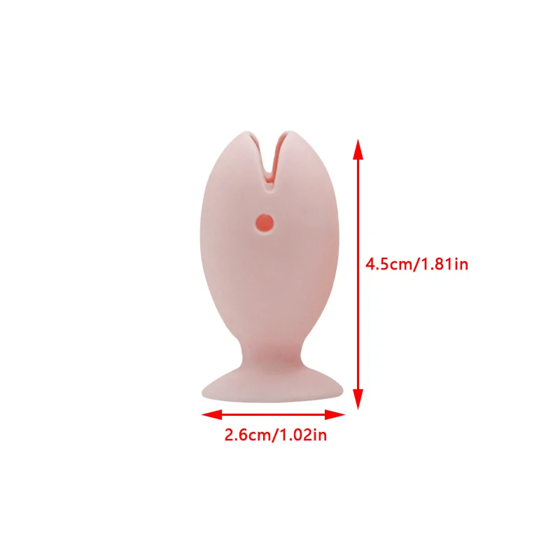 Tooth Brush Cover Caps Stand Cute Standing Portable Travel Toothbrush Head Cover Cute Fish Shape Silicone Suction Cup Toothbrush