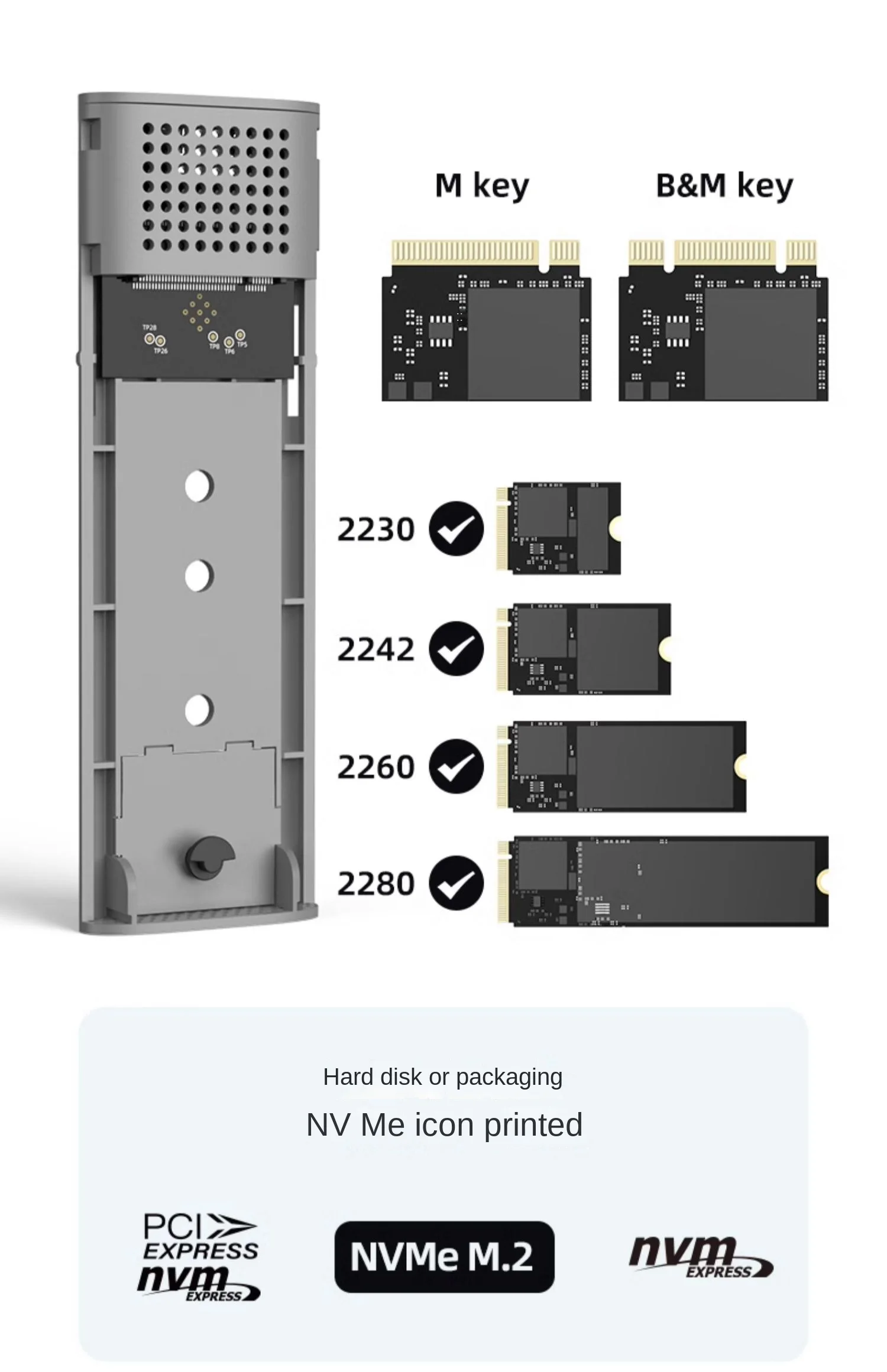 e laptop, caso externo, suporte Dual Bay,