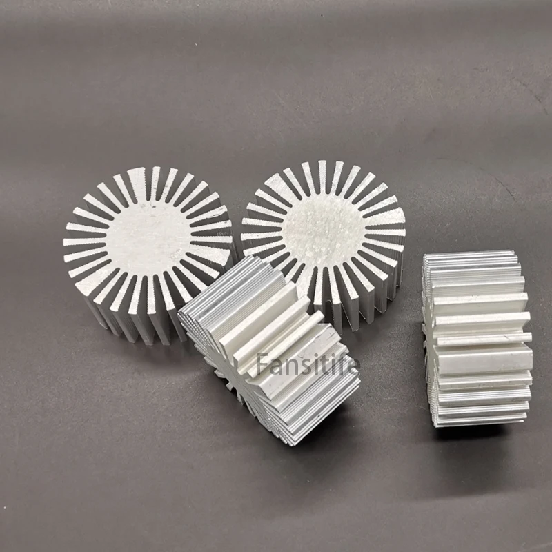 60mm Led Light Heatink for 7-10W High Power COB Leds Radiator D60H30MM Heat Sink aluminum heat sink