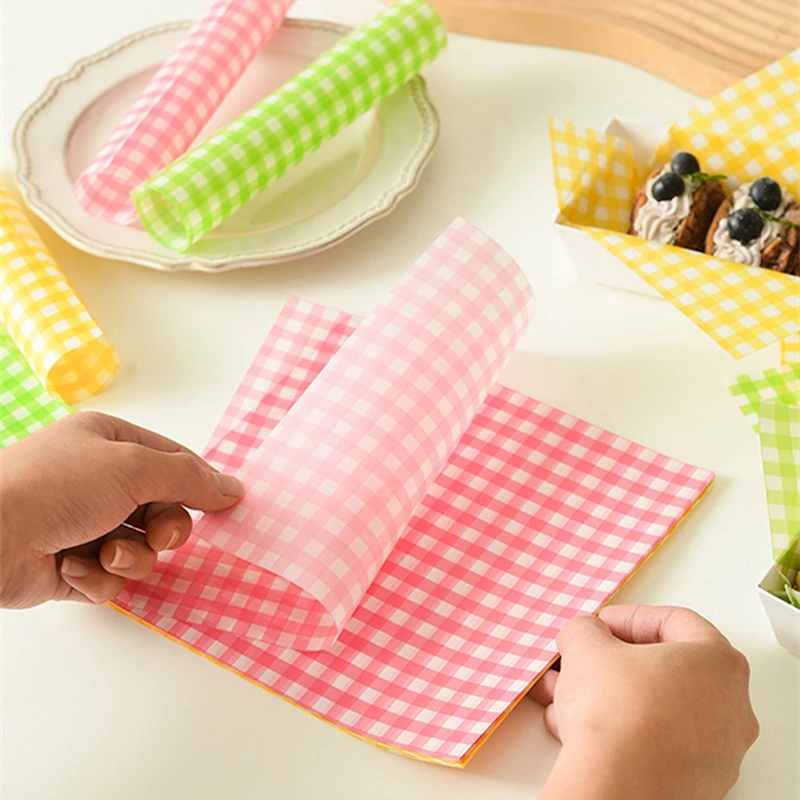 100Pcs Wax Paper Sheets for Food, Parchment Paper, Sandwich