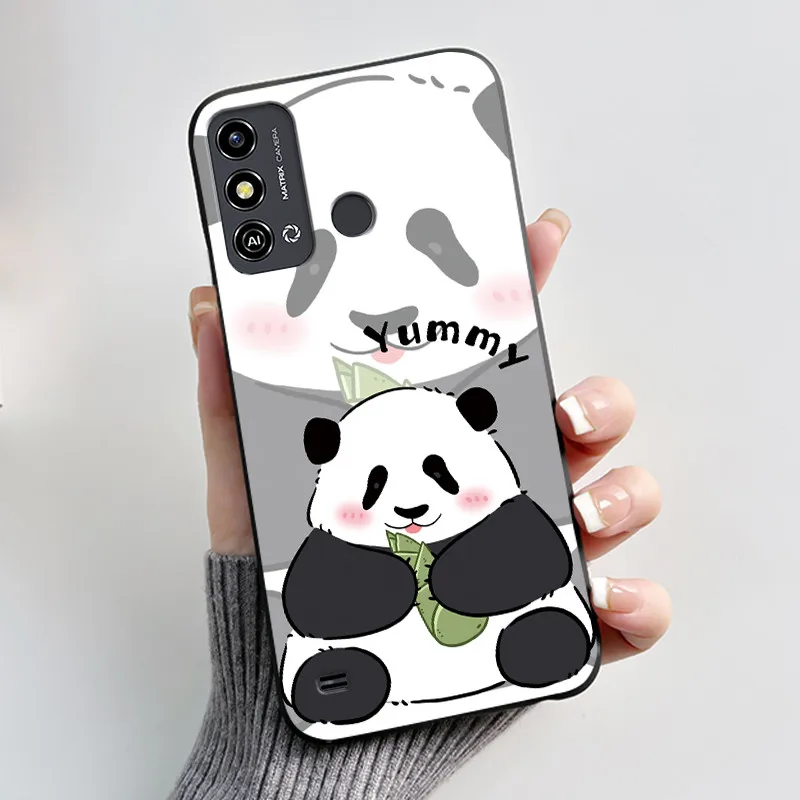 Aesthetic Cute Cat Astronaut Black Soft Silicone Phone Case & Bumper Cover