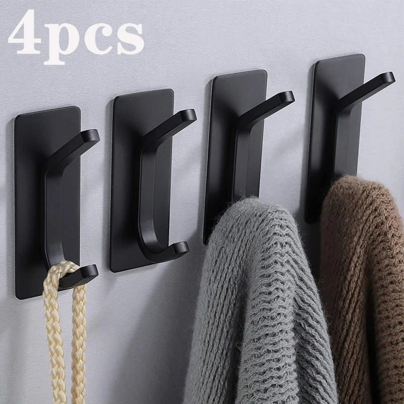 Multi purpose Hooks Wall Behind door Key Cloth Hanger Hook Bathroom