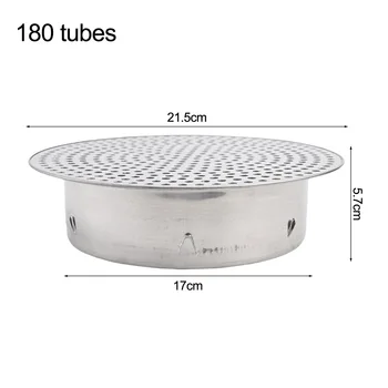 สแตนเลสห้องน้ําท่อระบายน้ําผม Catcher ระเบียงระบายน้ําปลั๊กสวนกลางแจ้งหลังคา Anti-blocking ชั้นกรอง 15