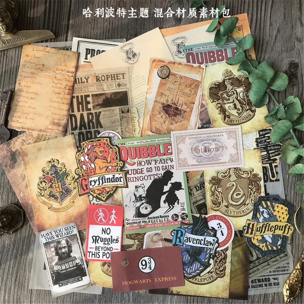 46 шт. набор инструментов серии Magic Academy Маска Украшения для книг наклейки сделай