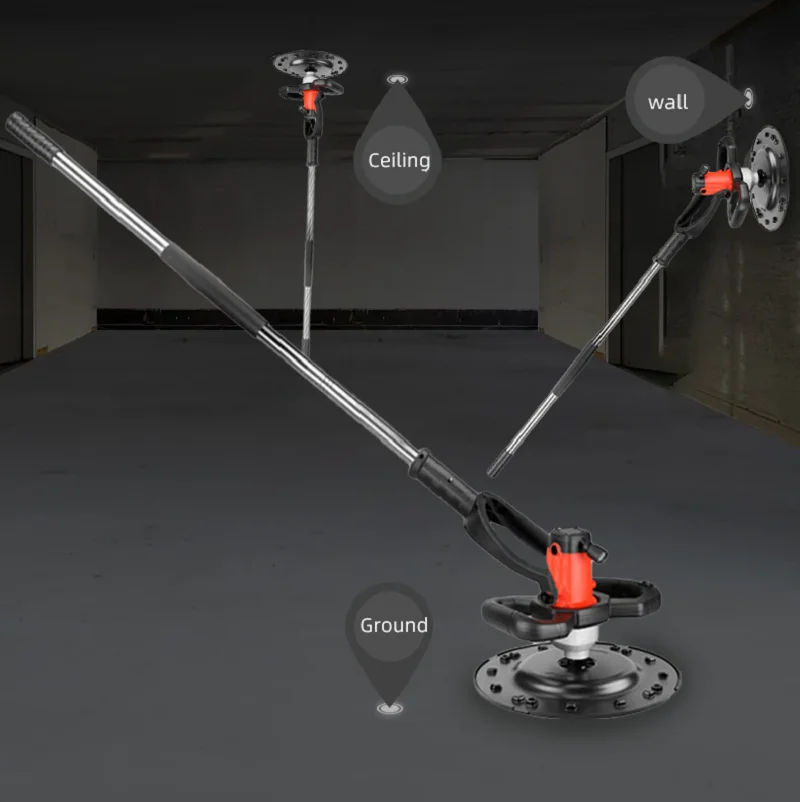 Electric Polisher Electric Concrete Mixer 220V Wall Smoothing Polishing Machine Cement Mortar Trowel Leveling Machine 2880W/4880W