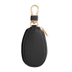 Compact Fashion Key Pouch - Stylish and Creative Hanging Ornament (Black)
