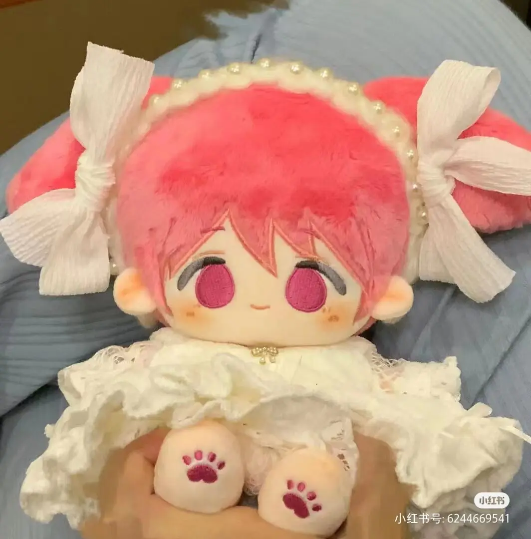 

Puella Magi Madoka Magica Plush Dolls Anime Figure with Skeleton Cotton Doll Soft Stuffed Decor Plushie Children Toys Gifts 20cm
