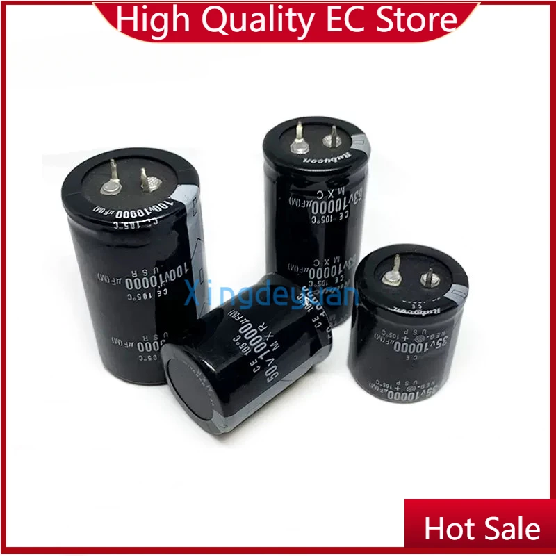 

Aluminum Electrolytic Capacitor 1pcs Ox Horn Capacitance 50V 5600UF size 22x50 25x40/50 30x30 MM