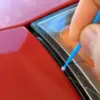 100Pcs Car Touch Up Paint Micro Mini Brushes Large Small Tips 1mm 2mm Micro Applicator Tool Car Repair Paint Detailing Brush 3