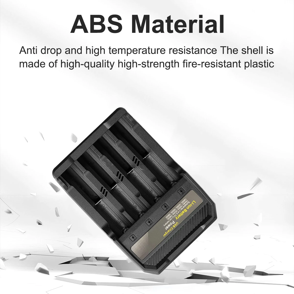 18650 Battery Charger For 18350 26650 16340 14500 18500 18650 Battery Holder Power Bank Shell Rechargeable-Battery Charger Case
