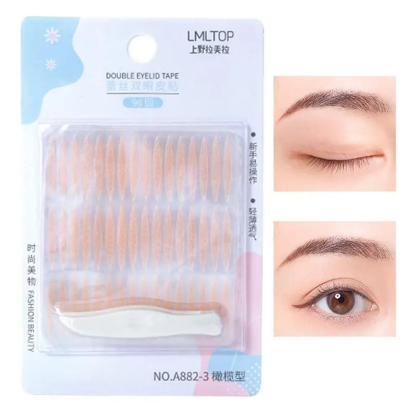 

Eyelid Tape Invisible Waterproof Eyelid Lifter Strips Double Eyelid Stickers For Hooded Droopy Uneven Monoeyelids Eyelid Lift