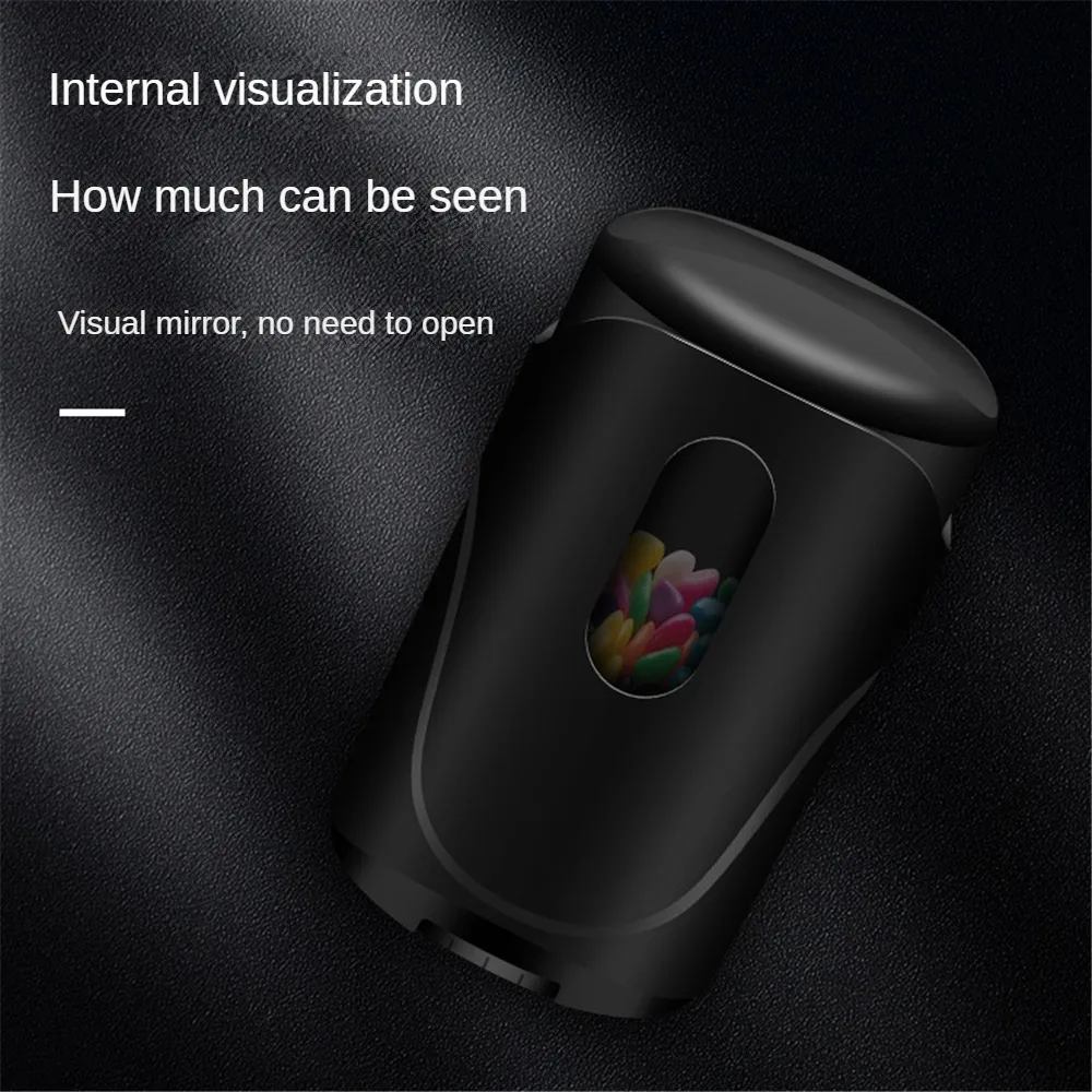 

Контейнер для закусок, современный, можно использовать повторно, без помех, удобный и чистый дизайн, гигиенический диспенсер для еды на палец, компактный раствор для хранения