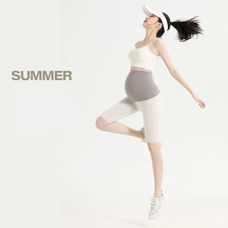 Pregnant Women Leggings Maternity Pants Belly Support Pants Spring and Summer Pregnancy Clothes for Maternity Clothings