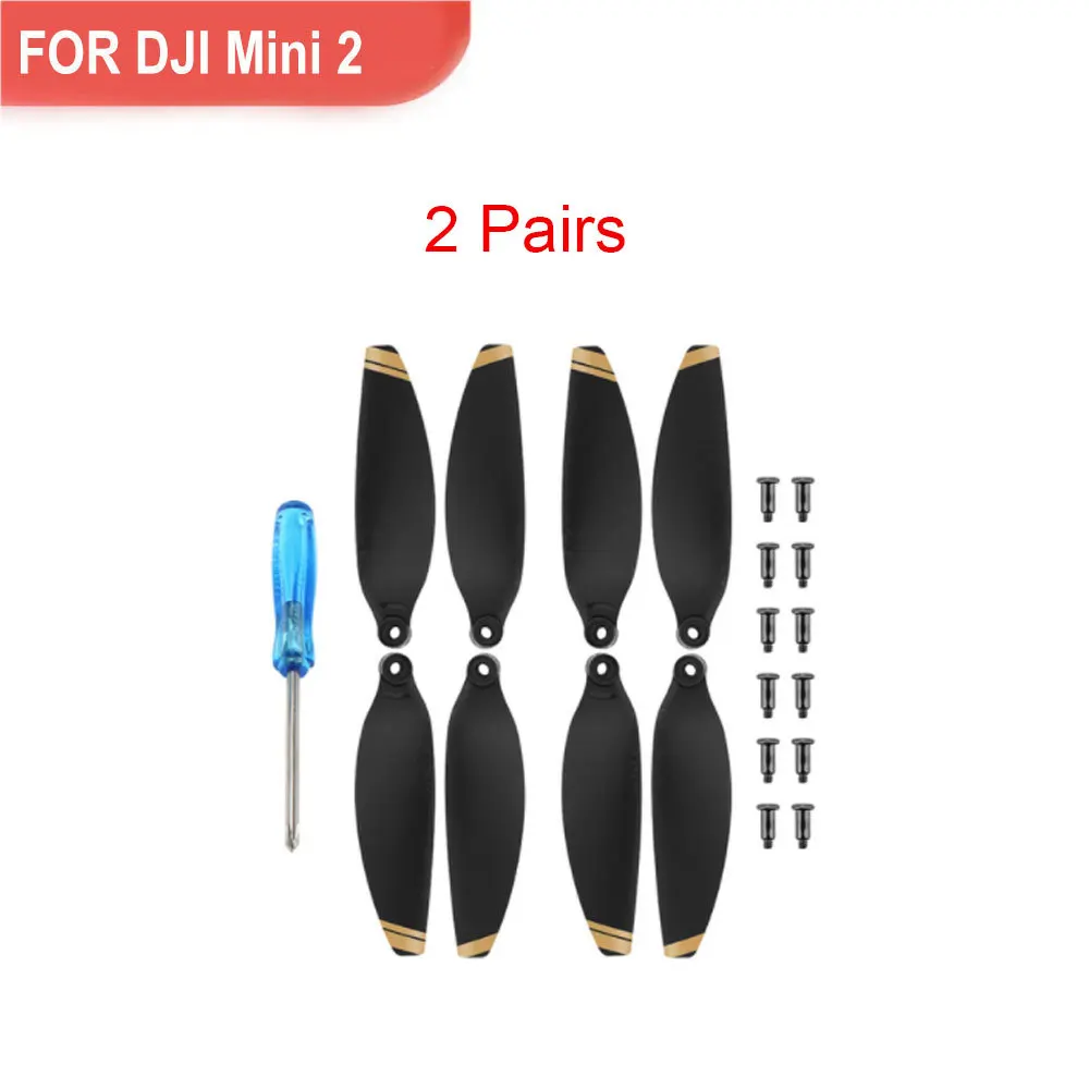 Propellers Props Blade drone accessories drone propeller Low Noise Propeller Replacement Wing Fans Spare Parts for DJI Mini 2 SE Mavic Mini SE Accessories
