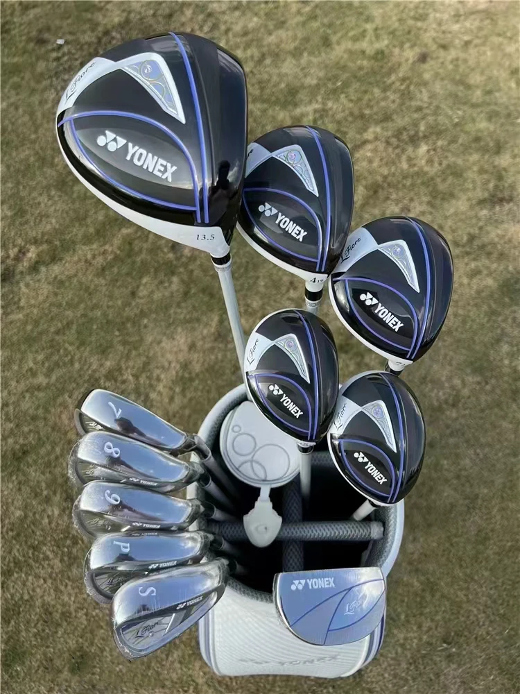 Yonex Women's Golf Club Graphite Laxis Set 5 Wood 5 Irons 1 Putter