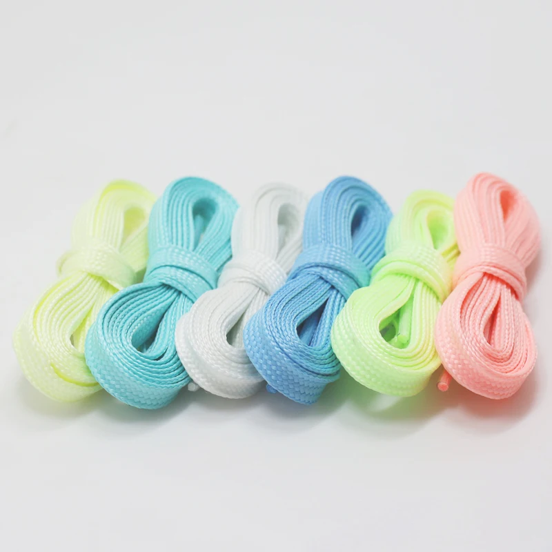 Luminous Glow-In-The-Dark Shoelaces - Fluorescent Flat Sneakers Laces