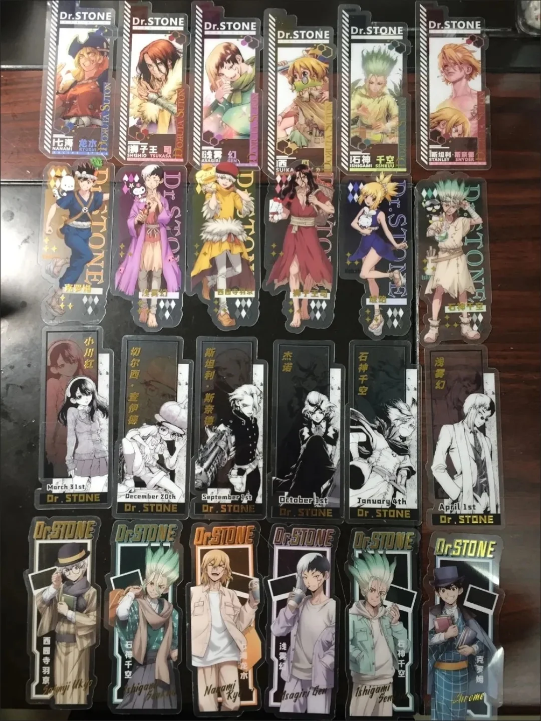 Dr.STONE PVC カラーウィンドウブックマーク Xeno スタンレー