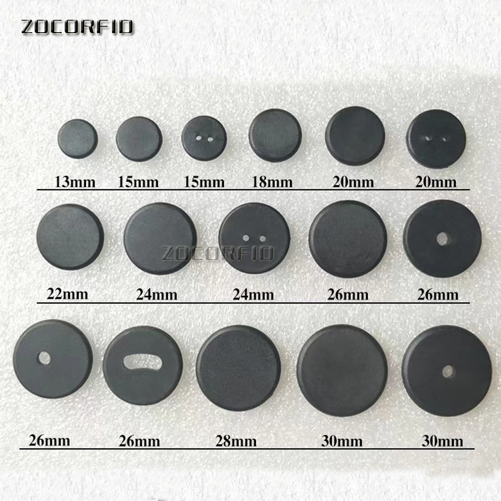 100pcs-mass-production-1356mhz-ic-holes-laundry-tag-laundry-labels-high-temperature-laundry-tags-iso14443a-or-15693