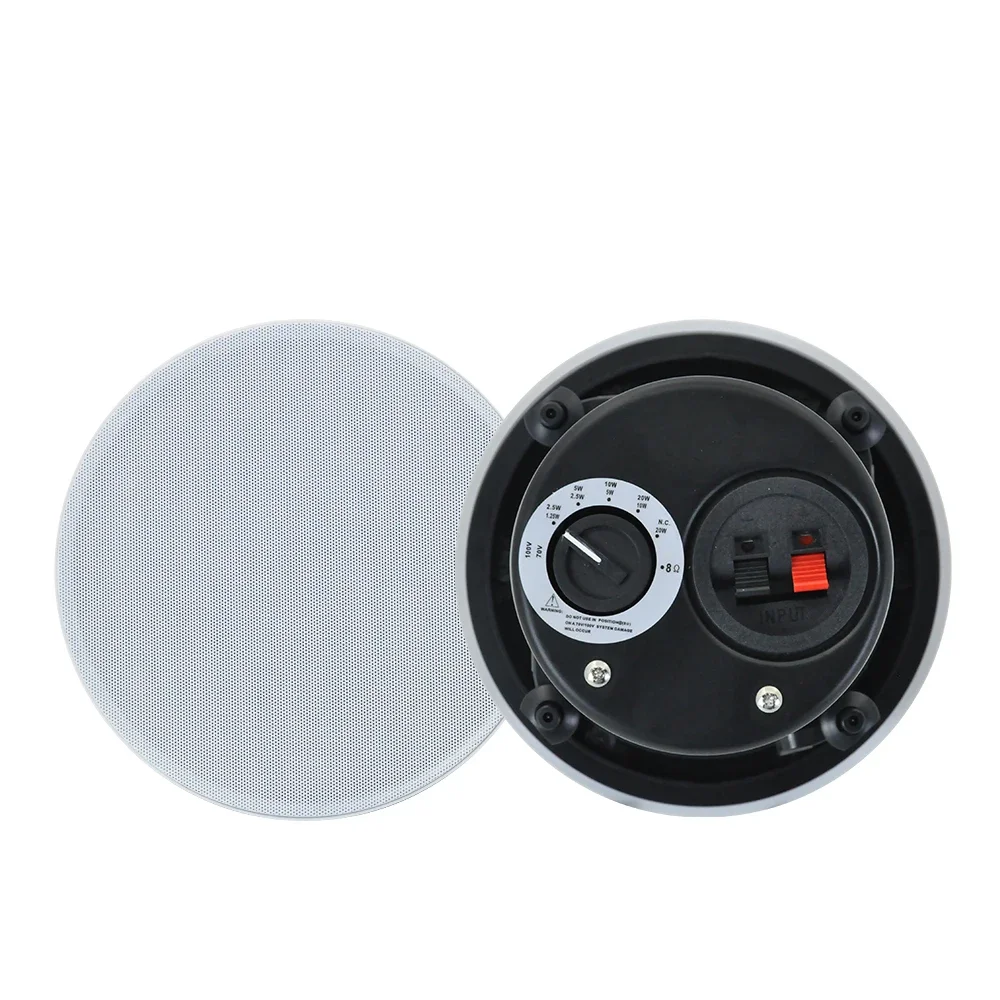 5inch Coxial Ceiling Speaker High Fidelity Home Theater Sound System Wall Mount Audio Amplifier Public Broadcast Loudspeaker