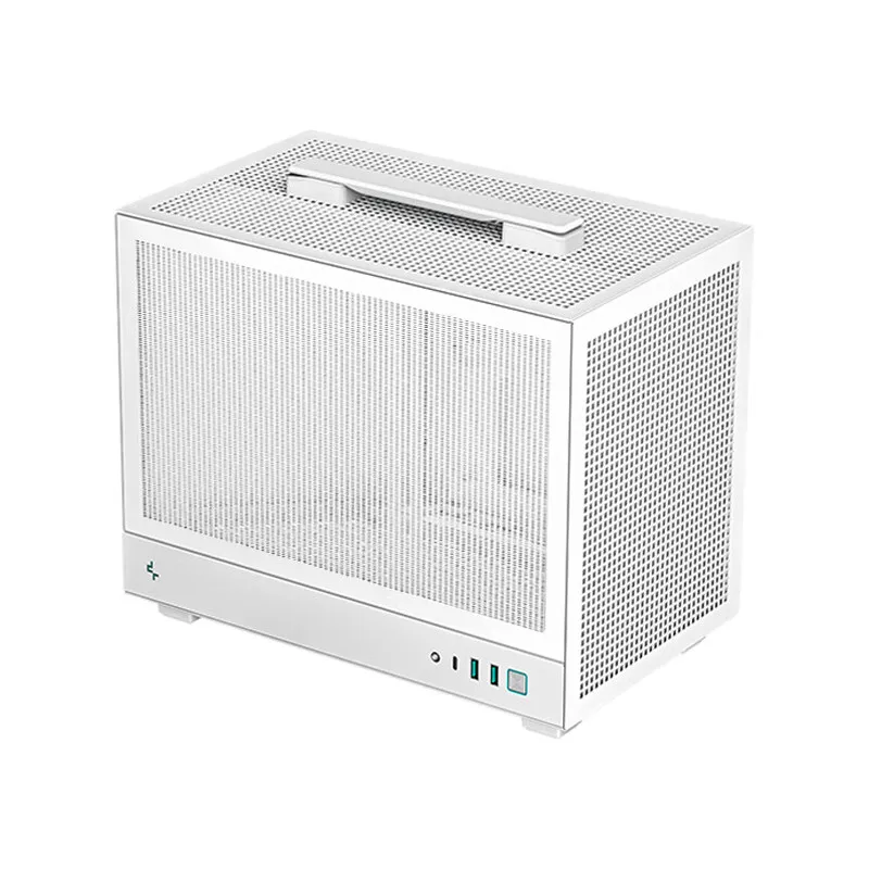 디피쿨 CH160MESH 모바일 폰 케이스 휴대용 미니 ITX 케이스 240 수냉식 ATX/SFX 전원 공급 장치 지원 데스크탑 컴퓨터 케이스