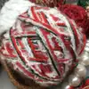 12 Styles of Christmas Yarn 100g Xmas Knitting Yarn chunky Fancy Wool Yarn Art glitter yarn 2