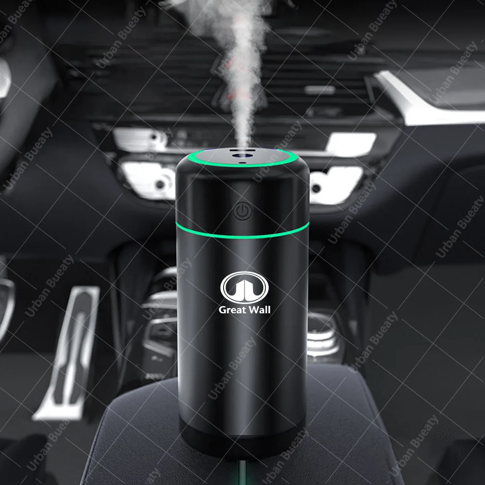 Silent Humidifier With projection USB Air Humidifier Car Mist DiffuserAir Freshener For Great Wall Tank 300 500 Haval Dog H8 H9