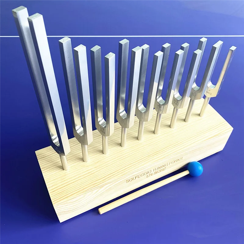 The Song of Alignment – Solfeggio Tuning Fork Set (The Shaman’s Instrument of Resonance) 5