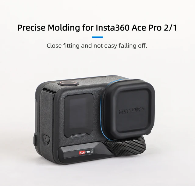Custodia Protettiva Per Insta360 Ace Pro 2 / Ace Pro / Ace - Impermeabile, Con Aperture USB E Quick Release - Foto 8