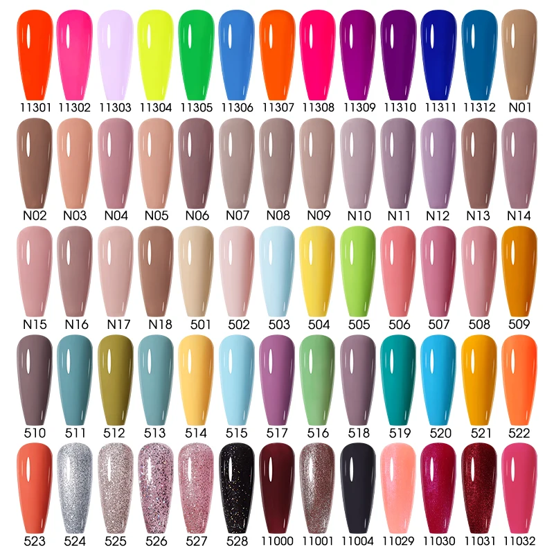 Clou Beaute 360 Colors Nail Gel Polish UV Color Nail Glue 15ml 8pcs/lot Nail Polish Glitter Varnish Semi Permanent Gellack Art - Image 2