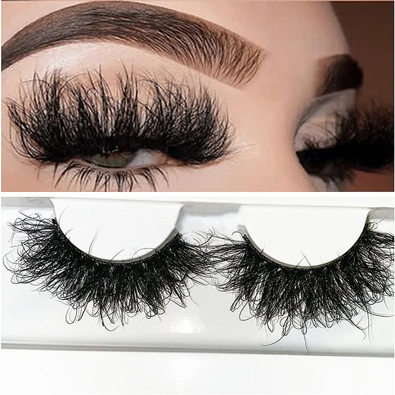 Fluffy Eyelashes 5d 100 Mink Eyelashes Handmade Soft Volume Natural