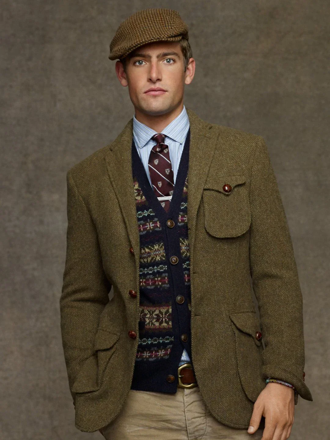 Men Tweed Blazer Winter Jacket Clothing suits jackets