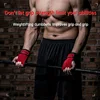 Thickened Gym Grips 4mm Cowhide Palm Guards Weightlifting Fitness Workout Gloves Grips with Wrist Wraps Training Equipment 5