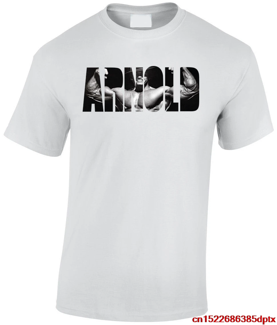 Maglietta Da Palestra Amazon Arnie Schwarzenegger Pumping Iron Gym Fitness Tee