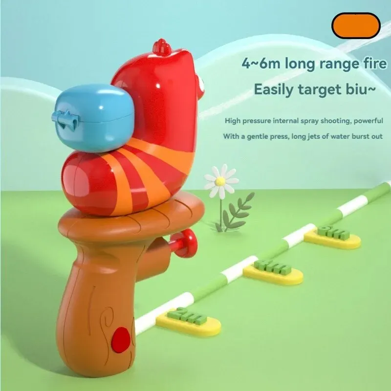 Children's Mini Spray Bath Toy Remote Shooting Can Put Candy Snacks Outdoor Beach Pool Play Parent-child Battle Toy water guns water toy launcher