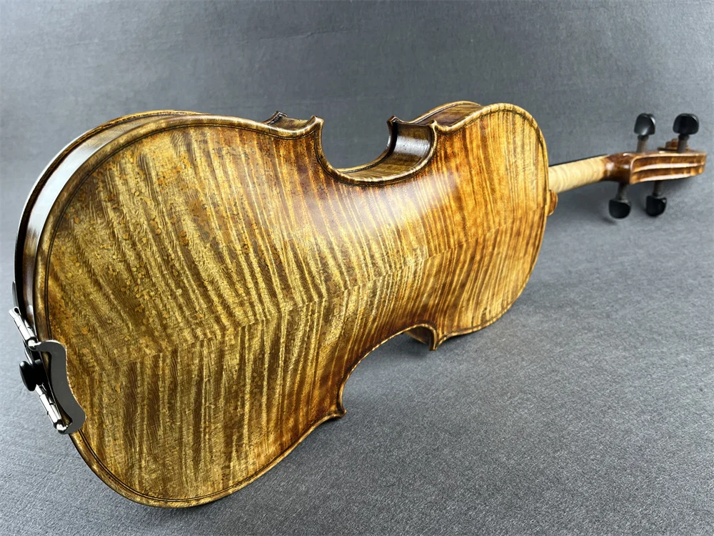 Antique Master Level Stradivarius Copy 4/4 Violin Cкрипка 4/4 كمان 바이올린 Hand Made Musical Instrument Keman Free violin case A149