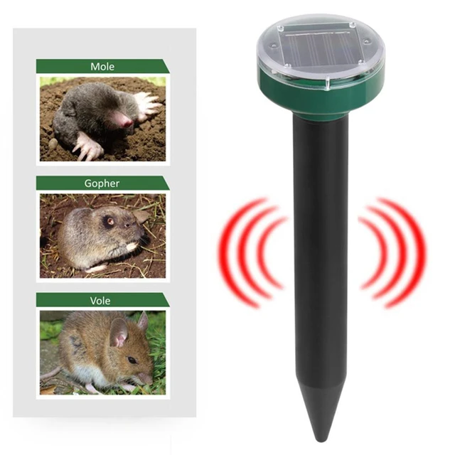 Ip64 Nap Töltő Napelemes Egér Visszatelepítő Rezgés Ultrahangos Farm Kültéri Elektronikus Led Kígyó Beépített Akkumulátorba - Image 2