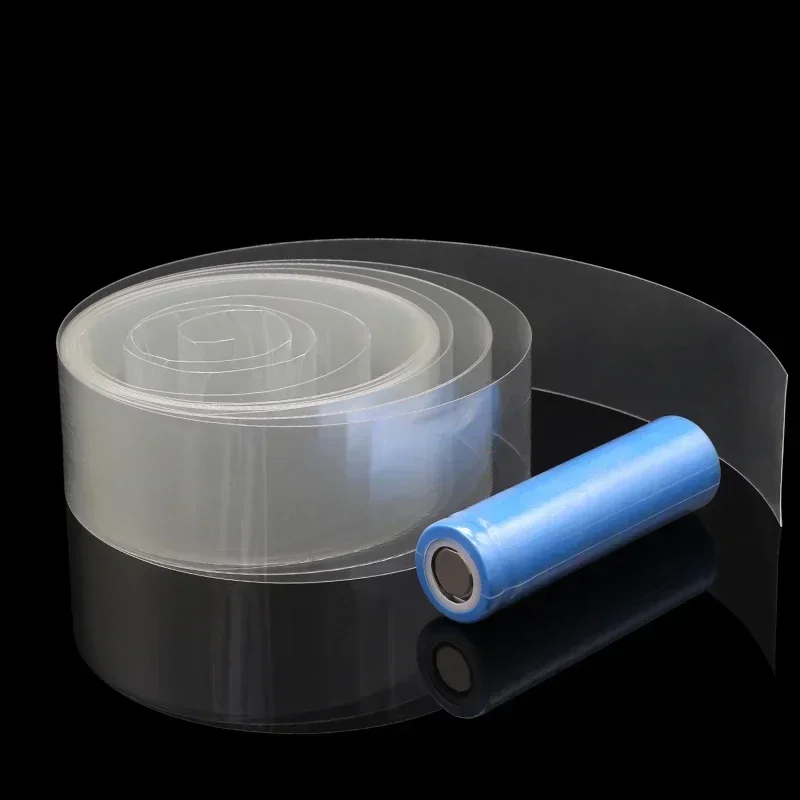 2/5/10/20M Transparent Shrink Tube Dia 7~170mm Insulated Film Case 