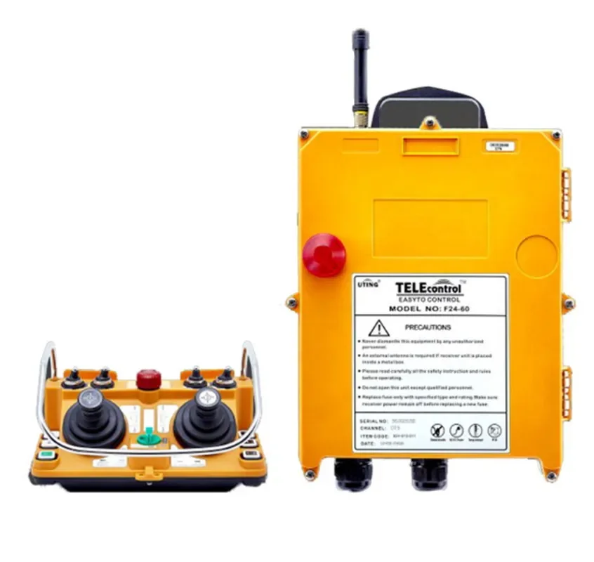 

Wireless Industrial Remote Controller Electric Hoist Remote Control 1 Transmitter + 1 Receiver F24-60 Crane 220/380v