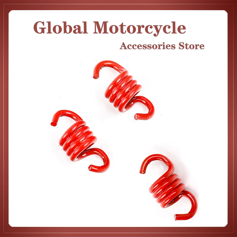 Per Racing Heavy Duty 2 Tempi 43-49Cc Frizione Centrifuga Embrague Pad Motore Compatto Fuoristrada Atv Quad Molla Rossa