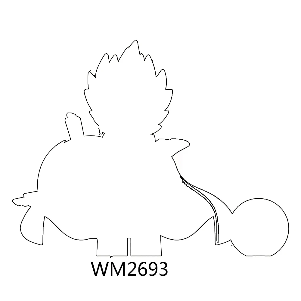 WM6180 애니메이션 피규어 빌딩 블록 장난감 WM2690 WM2691 WM2692 WM2693 WM2694 WM2695 WM2696 WM2697