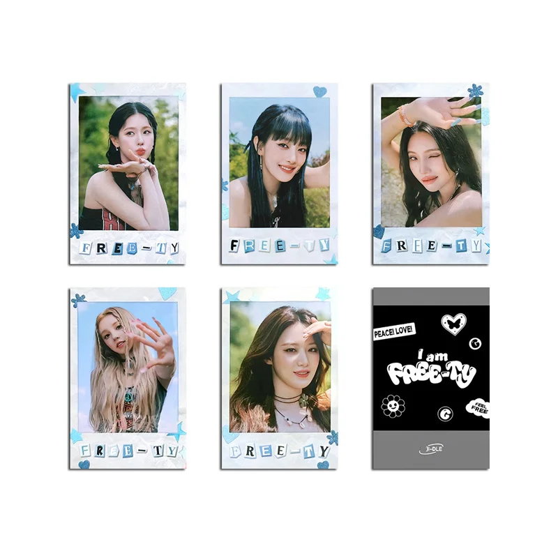 

5pcs/set (G)I-DLE WORLD TOUR VENUE WEEKLY CARD ALBUM LOMO CARD SOYEON YUQ IMINNIE POSTCARD Random GCard K POPKpop