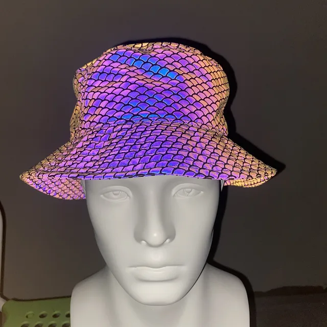 Holographic Reflective Bucket Hat 6
