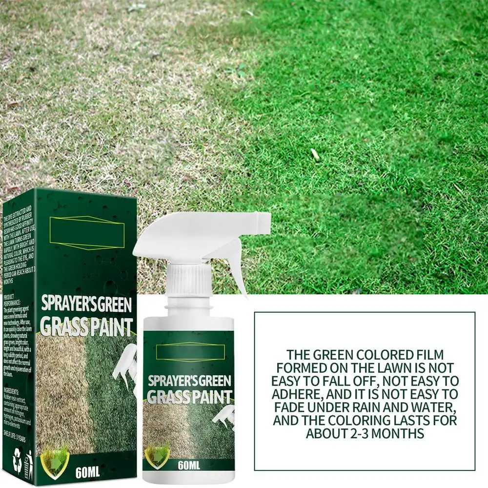 Pintura duradoura Green Grass Dye, Spray de