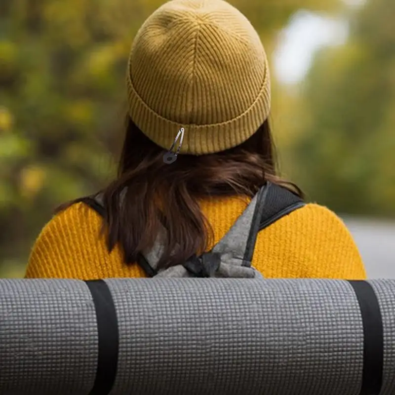 Metal Contour Hair Clips Women Barrettes Hair Pins No Slip Water Drop Design Stainless Steel Hair Clips For Women Girls Men