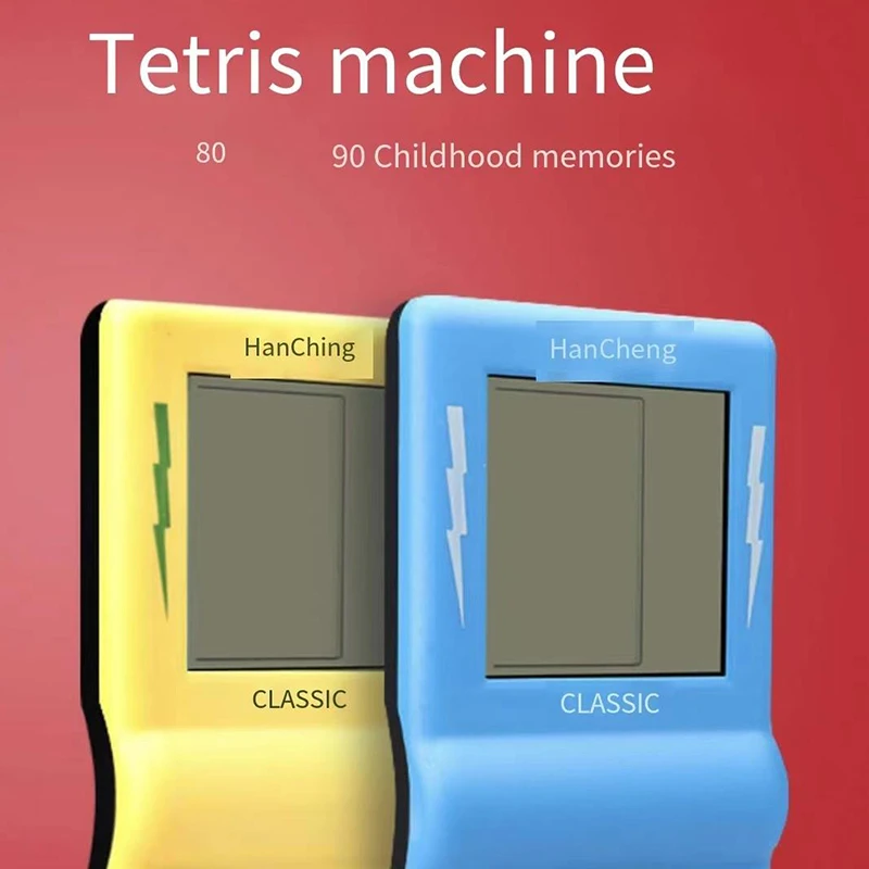 handheld game console LZAKMR Mini Handheld Game Console Built-in 23 Games 80 Childhood Classic Tetris Retro Old Fashioned Children's Student Toys