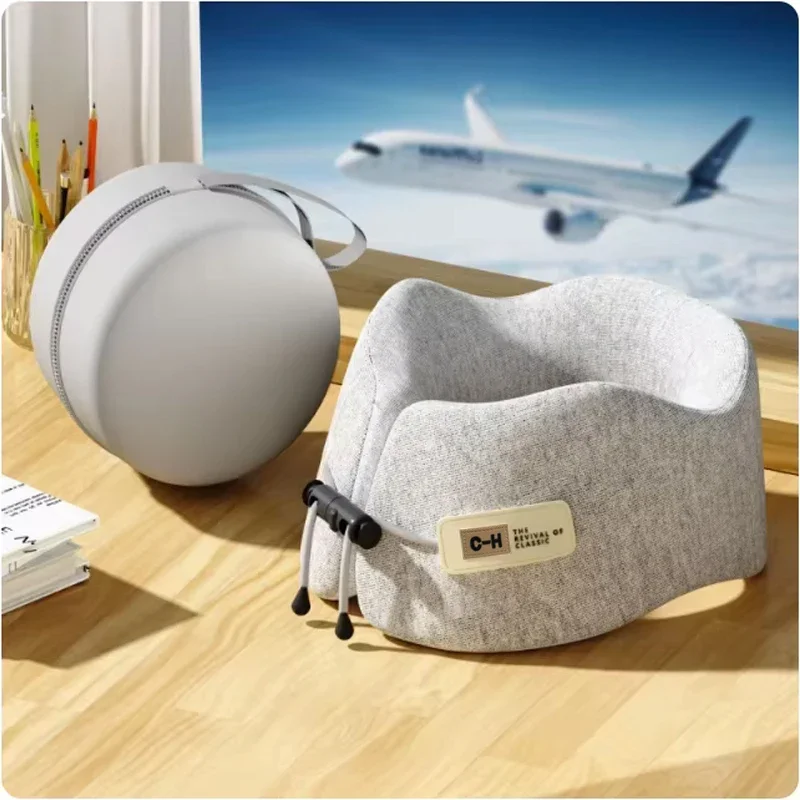 Ergonomic Travel Comfort Neck Pillow – Luxurious Memory Foam U-Shaped Cushion for Ultimate Airplane and Trip Support