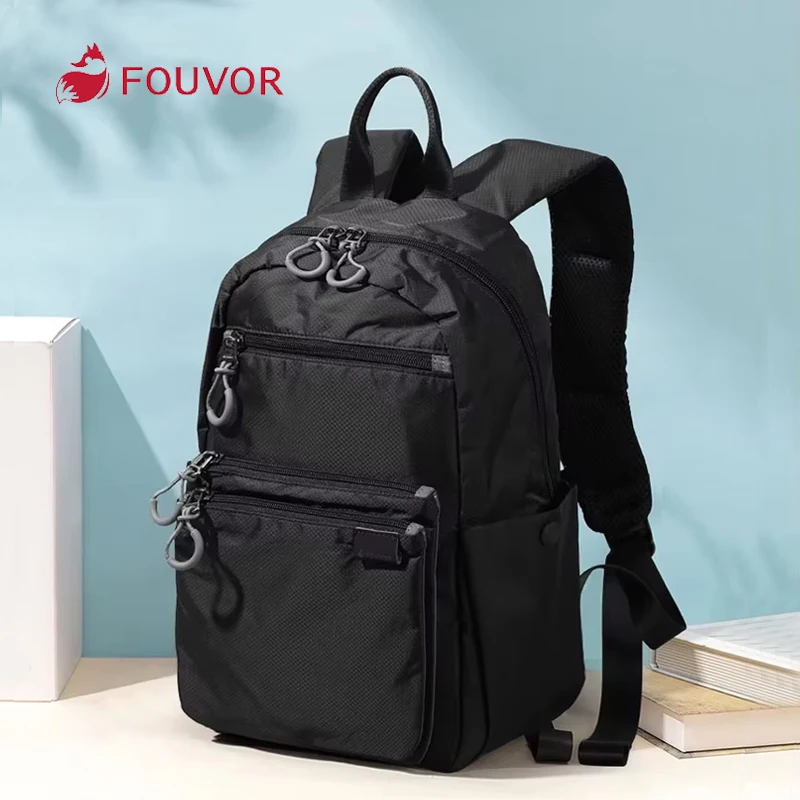 Fouvor Waterproof Women's Backpack Large Capacity Sports Canvas
