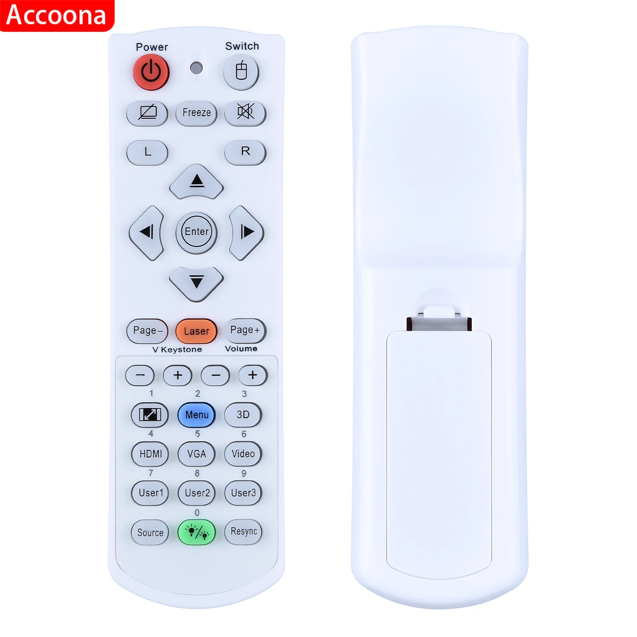 Controle Remoto Original se Encaixa para Optoma Aptus Viewsonic Projetor 4k550 4k550st X345 H512 Ht2000 W320usti Lm2401 Ir1304l - Image 5