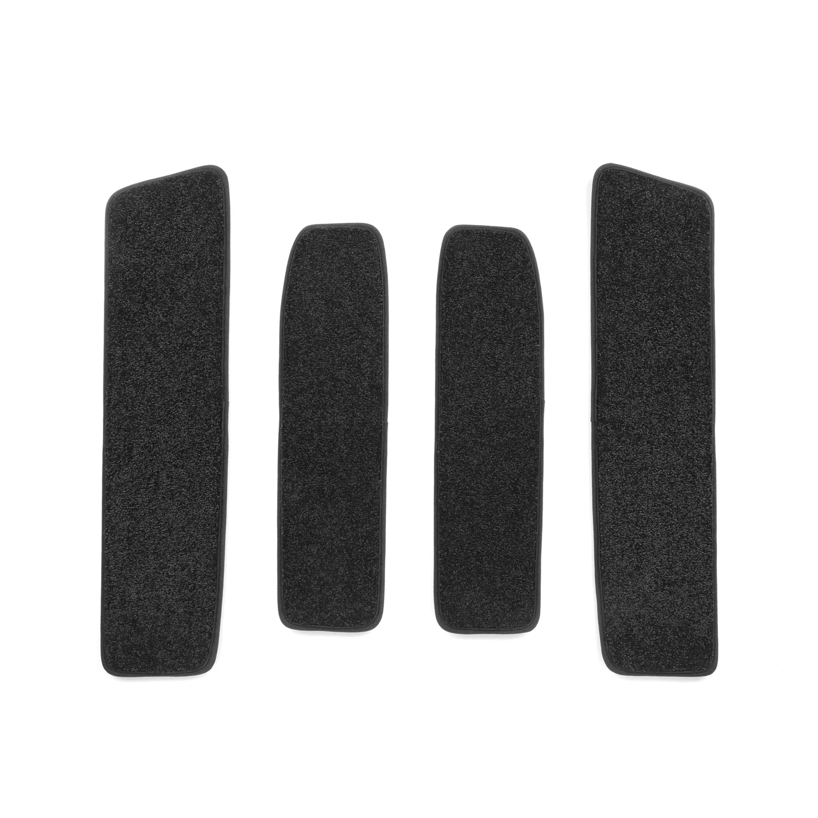 Car Door Sill Pads Non-Slip Front Rear Door Pedal Carpet Protect Toyota Alphard Verfire 40 Series AH40