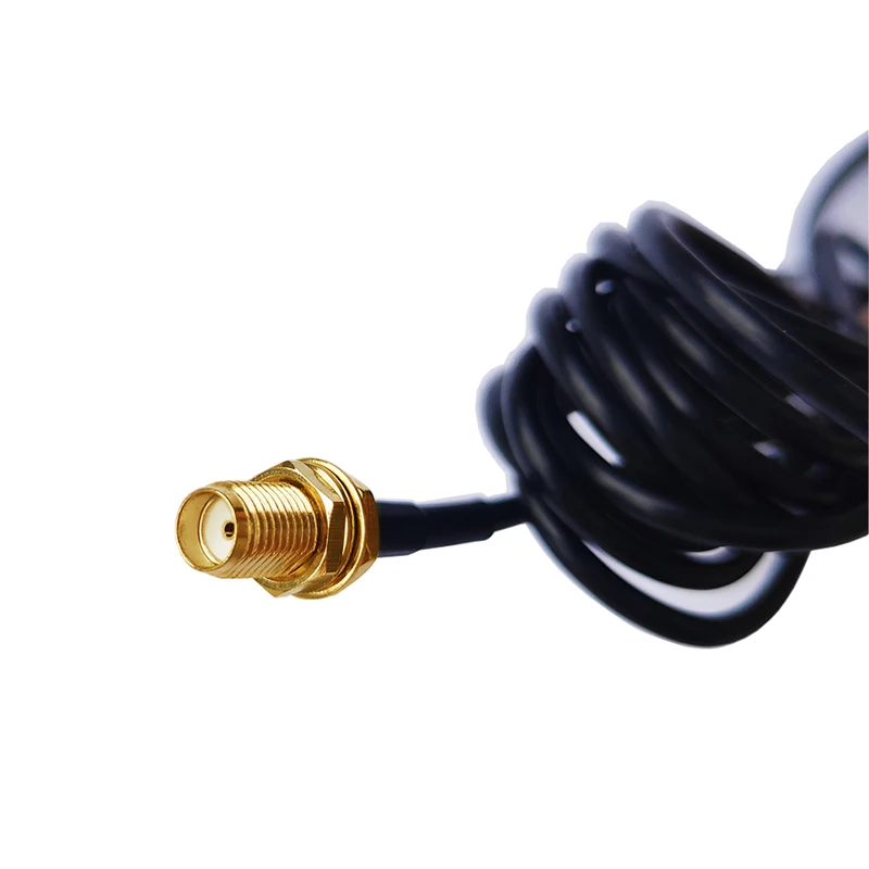 Two Way Radio Antenna Walkie Talkie Dual Band Hign Gain SMA Female Magnetic Base For Vehicle Handheld UV10R UV5R UV82 Baofeng BS888S Car Radio
